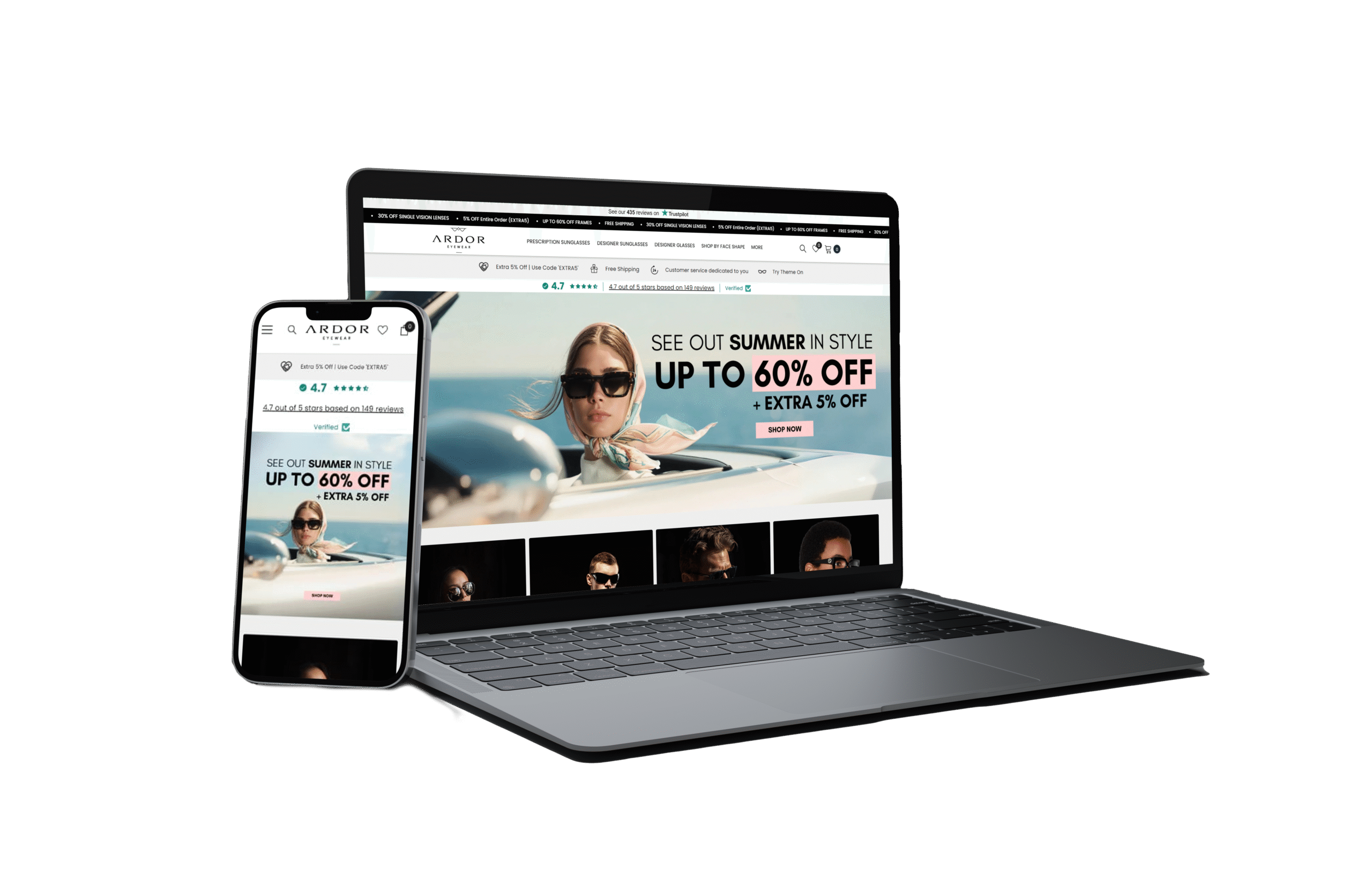 Ardore Eyewear Store