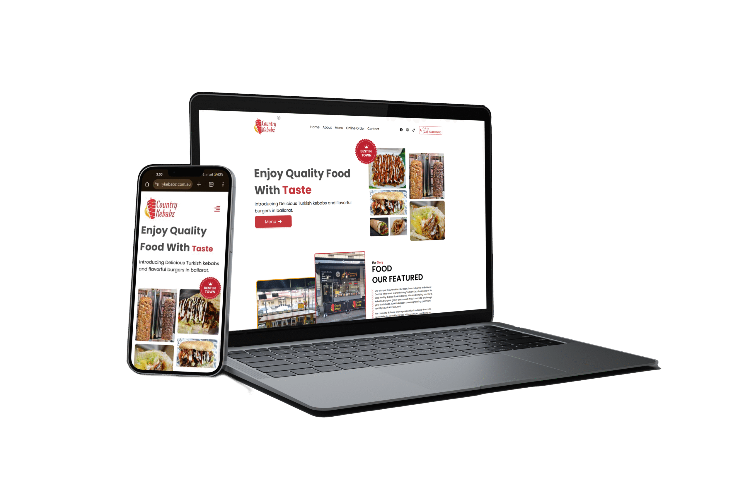 Country Kebabz Website