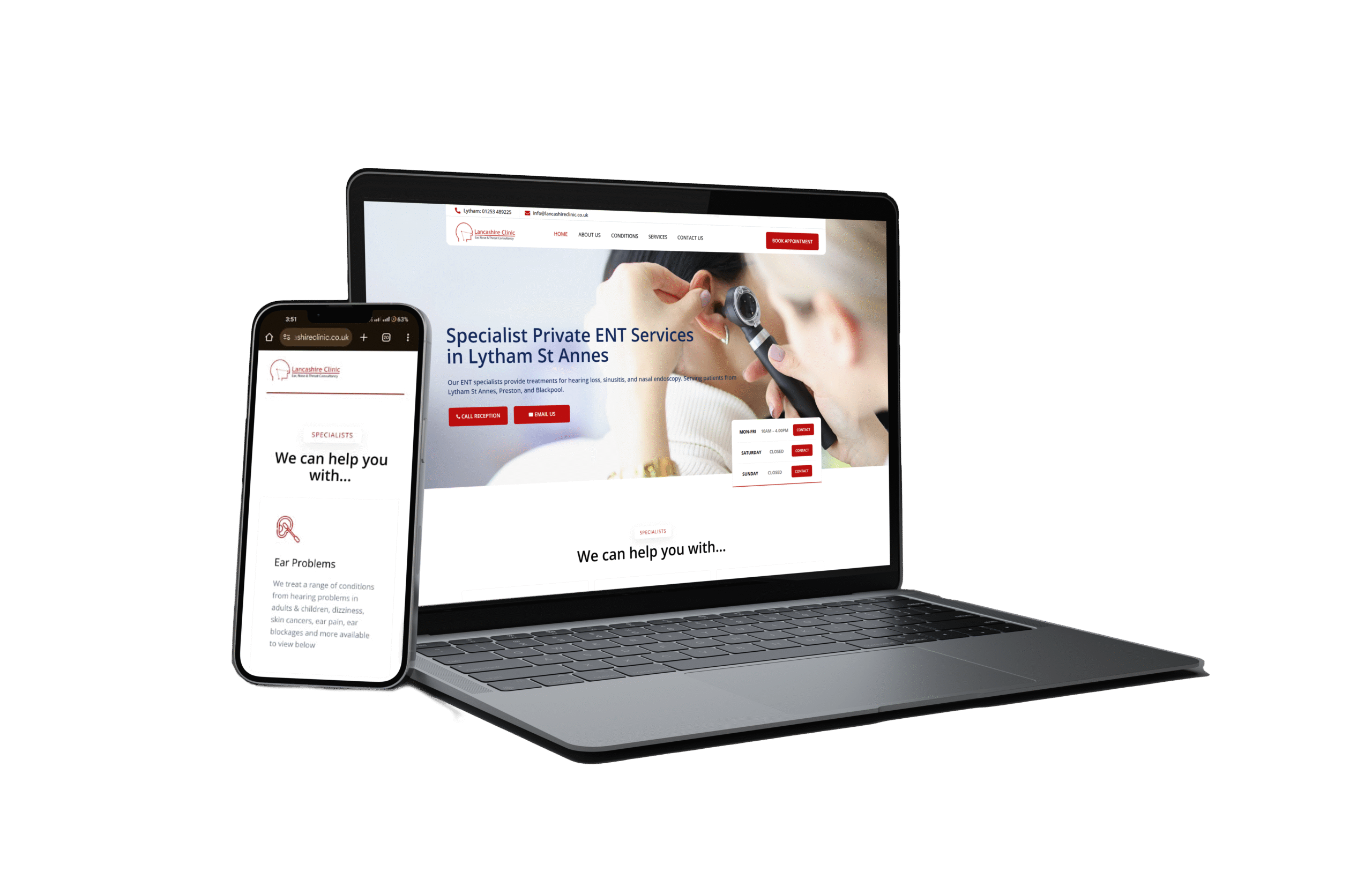 Lancashire Clinic Website